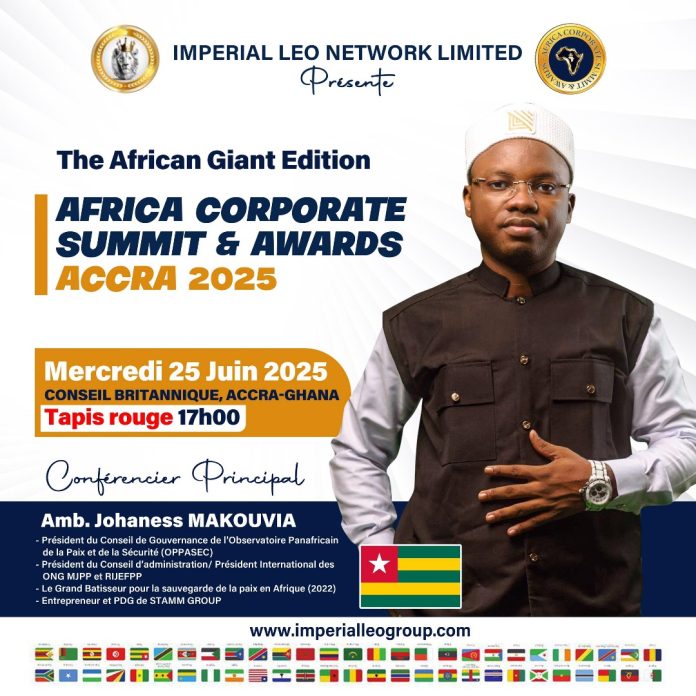 IMG20250620WA0201696x696 Amb. Dr Johaness MAKOUVIA, Invité Spécial et Conférencier Principal à l’Africa Corporate Summit and Awards 2025 au Ghana