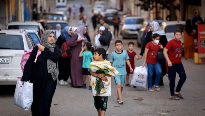 Gazaouis évacués