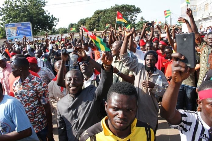 Manifestation publique au Togo